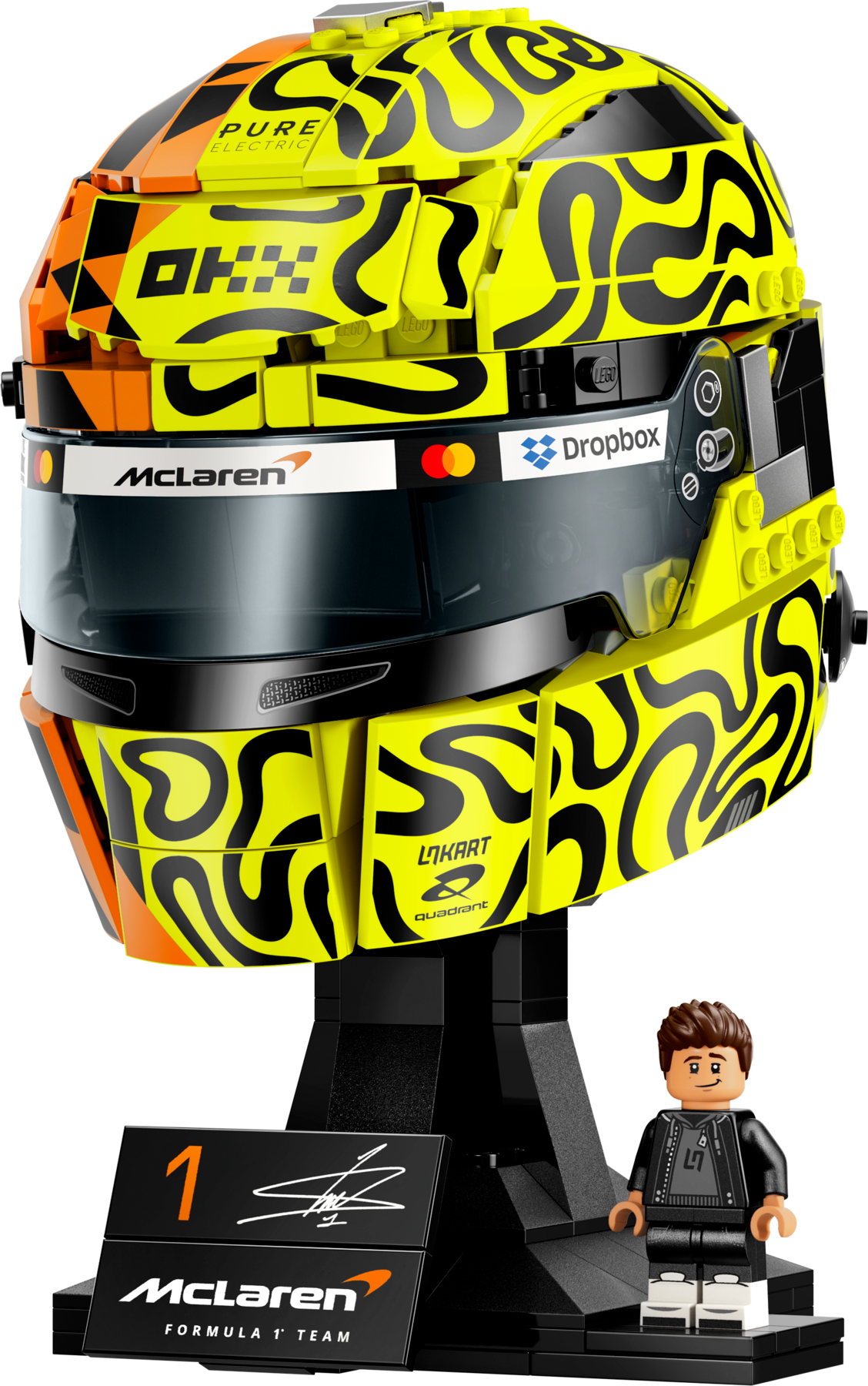 LEGO Lando Norris Helmet building set (British brand)