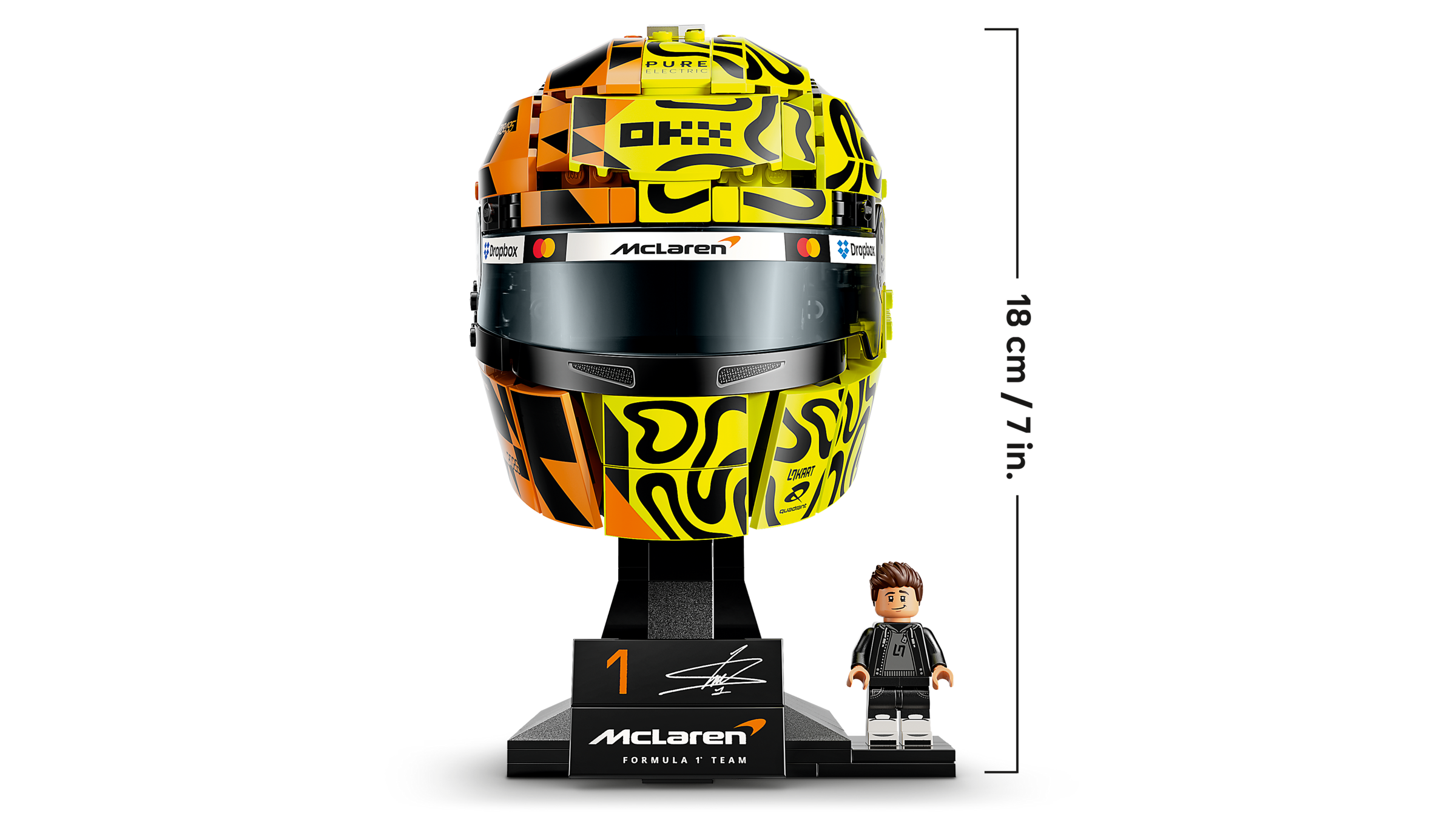 LEGO Lando Norris Helmet building set (British brand)