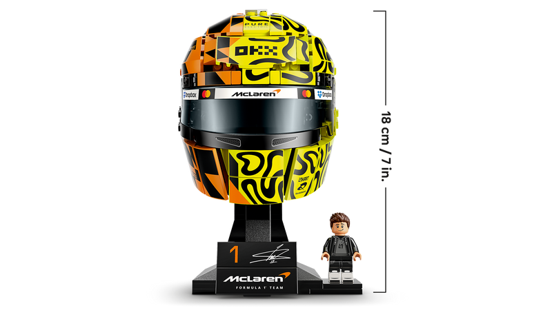 LEGO Lando Norris Helmet building set (British brand)