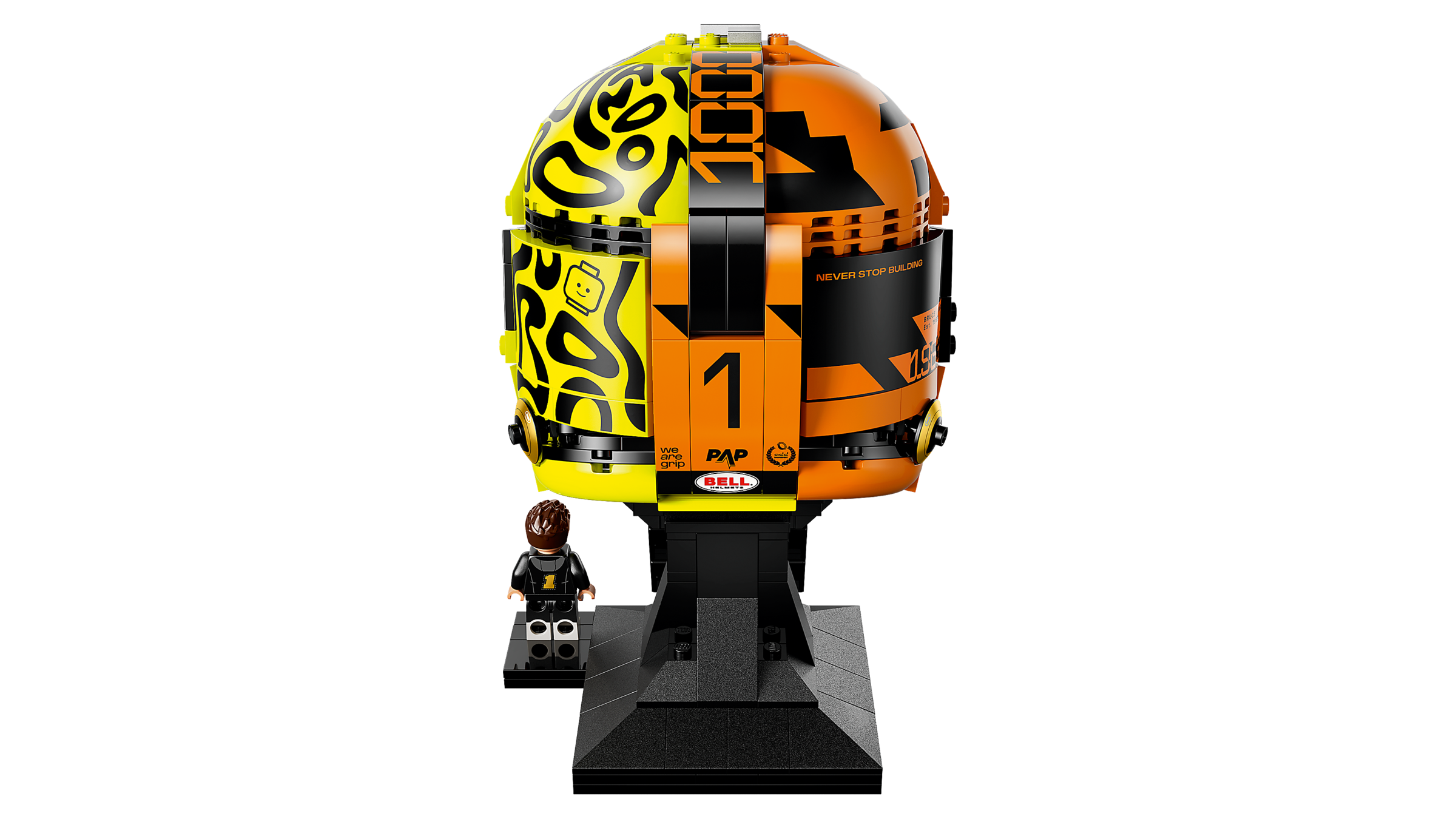 LEGO Lando Norris Helmet building set (British brand)