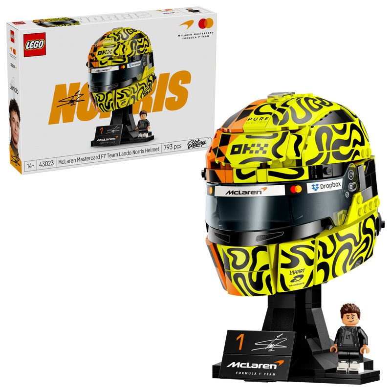 LEGO Lando Norris Helmet building set (British brand)