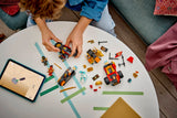 LEGO Ninjago building set Kai and Cole's Combiner Vehicles, imported from the UK