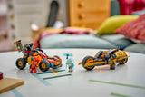 LEGO Ninjago building set Kai and Cole's Combiner Vehicles, imported from the UK