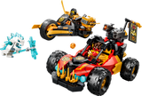 LEGO Ninjago building set Kai and Cole's Combiner Vehicles, imported from the UK