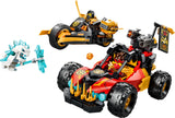 LEGO Ninjago building set Kai and Cole's Combiner Vehicles, imported from the UK