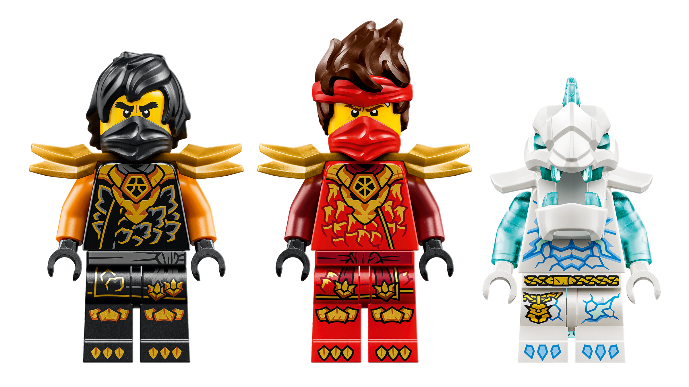 LEGO Ninjago building set Kai and Cole's Combiner Vehicles, imported from the UK