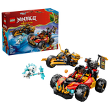 LEGO Ninjago building set Kai and Cole's Combiner Vehicles, imported from the UK
