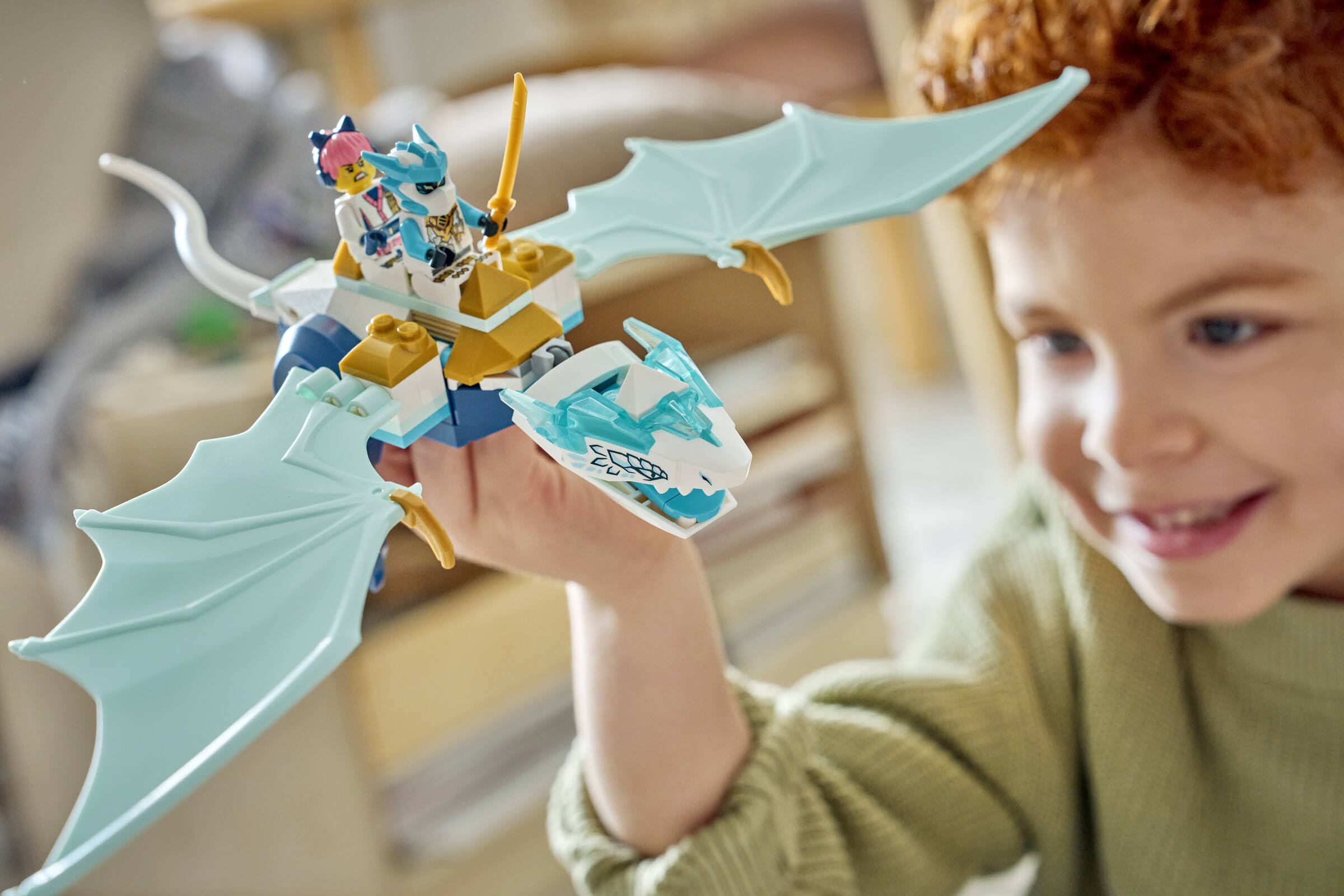 LEGO NINJAGO Zane's Ice Dragon Battle 141 pieces - British product