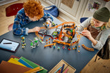 LEGO Lava Land Roller Coaster Park toy, imported from the UK
