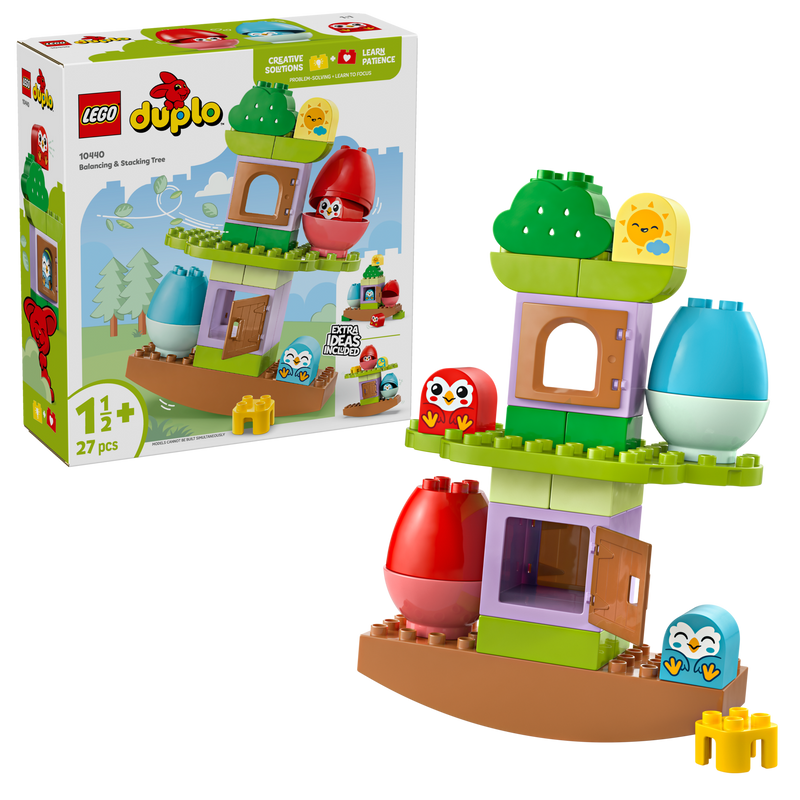 LEGO DUPLO balancing stacking tree for toddlers - British product