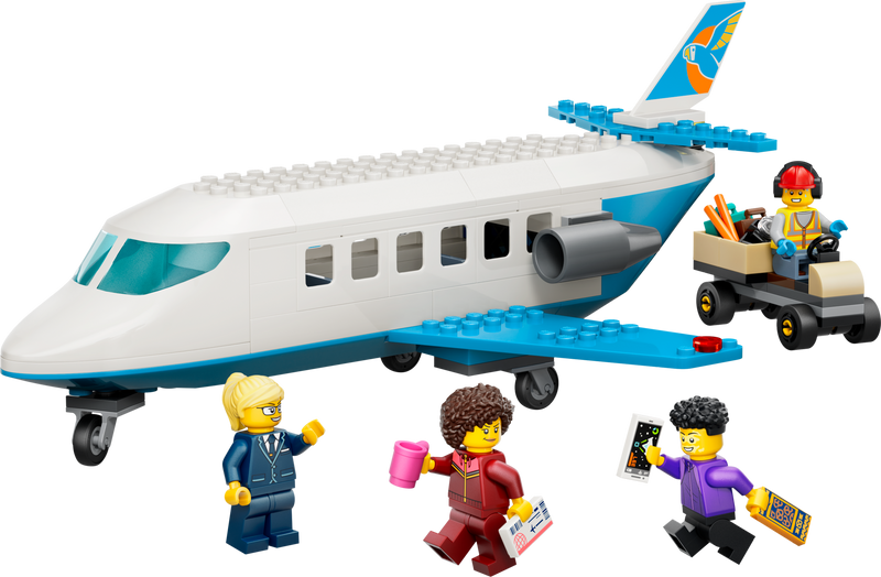 LEGO City Passenger Jet building set 118 pieces, UK version