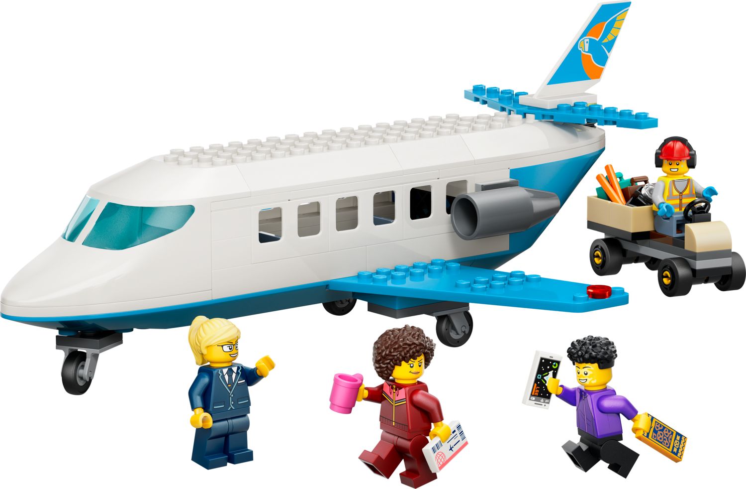 LEGO City Passenger Jet building set 118 pieces, UK version