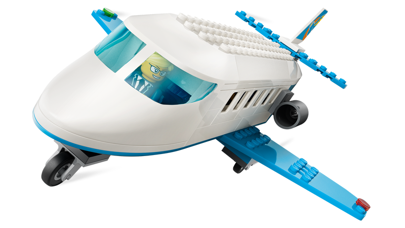 LEGO City Passenger Jet building set 118 pieces, UK version