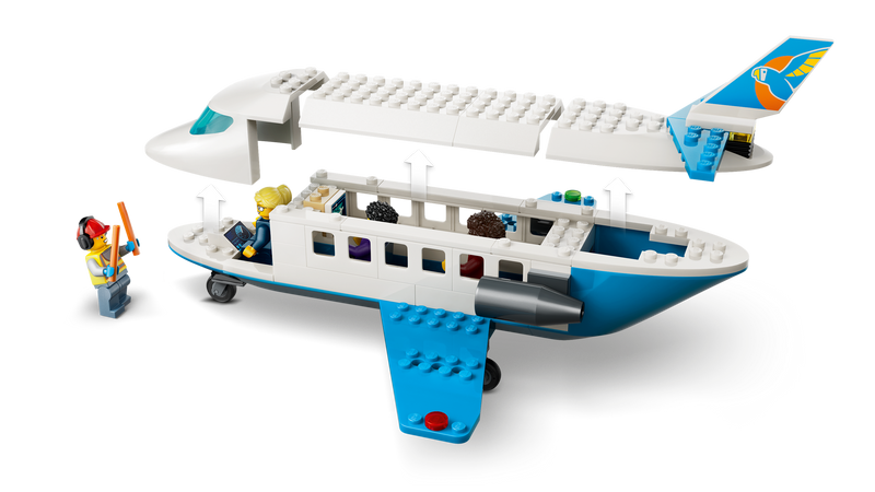 LEGO City Passenger Jet building set 118 pieces, UK version