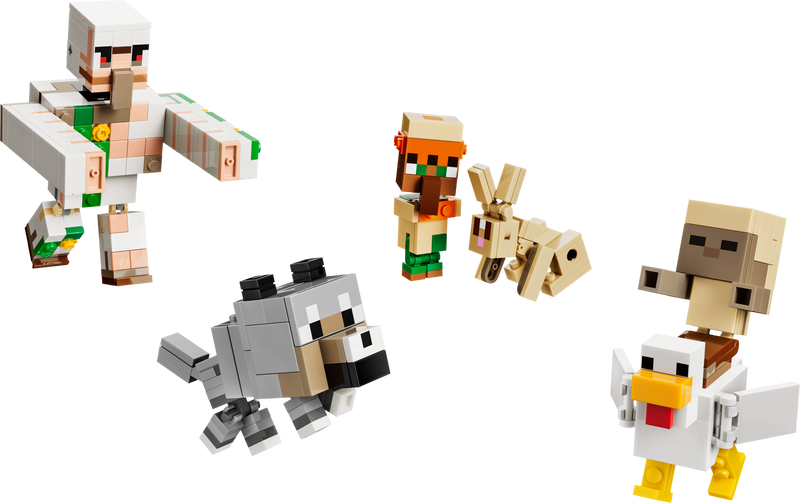 LEGO Minecraft Chicken Jockey Desert Attack building set 428 pieces (British brand)