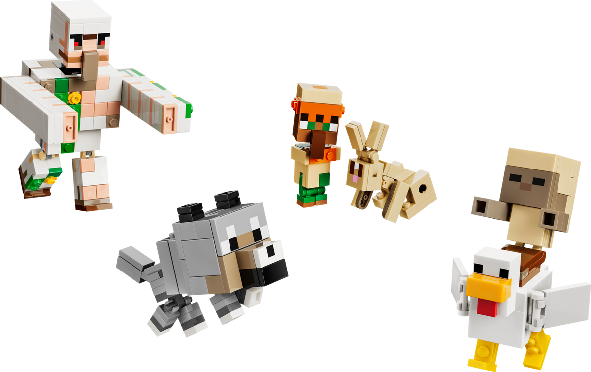 LEGO Minecraft Chicken Jockey Desert Attack building set 428 pieces (British brand)