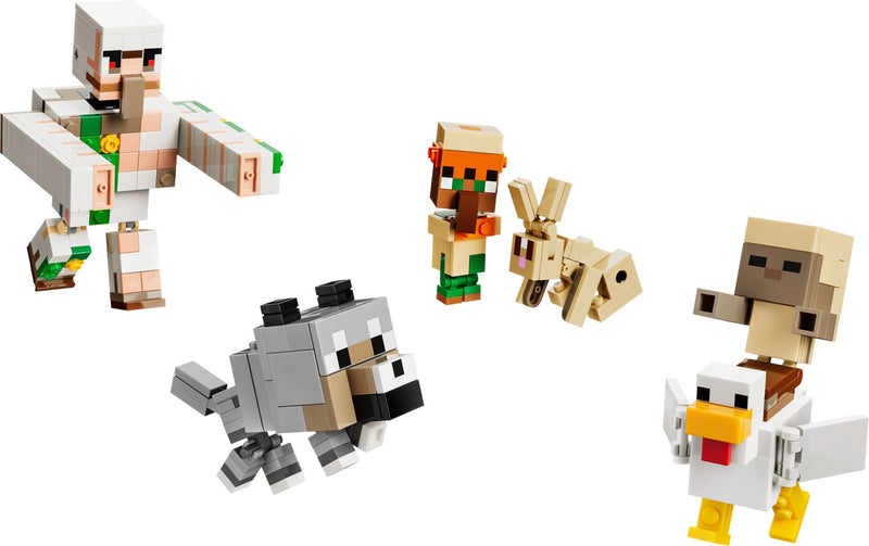 LEGO Minecraft Chicken Jockey Desert Attack building set 428 pieces (British brand)