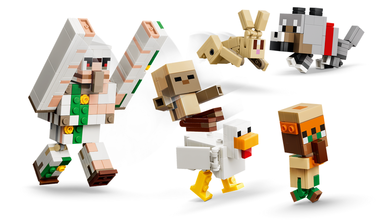 LEGO Minecraft Chicken Jockey Desert Attack building set 428 pieces (British brand)
