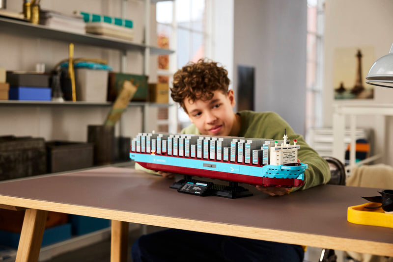 LEGO Maersk Dual-Fuel Container Vessel model 40955, imported from the UK