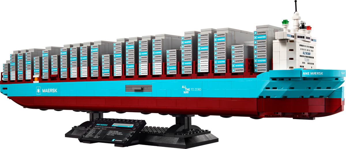 LEGO Maersk Dual-Fuel Container Vessel model 40955, imported from the UK