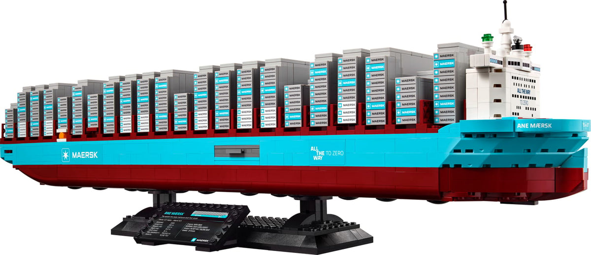 LEGO Maersk Dual-Fuel Container Vessel model 40955, imported from the UK