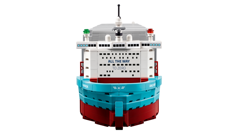 LEGO Maersk Dual-Fuel Container Vessel model 40955, imported from the UK
