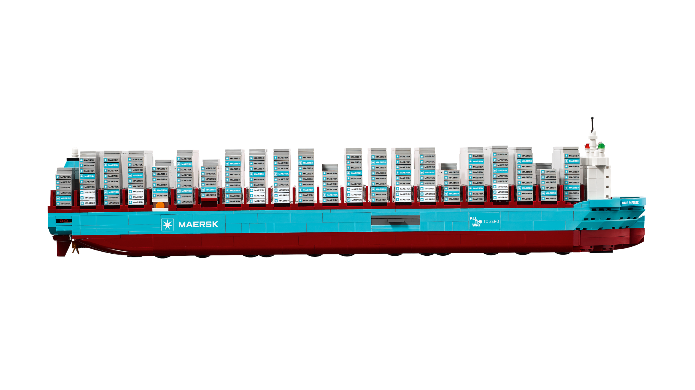 LEGO Maersk Dual-Fuel Container Vessel model 40955, imported from the UK