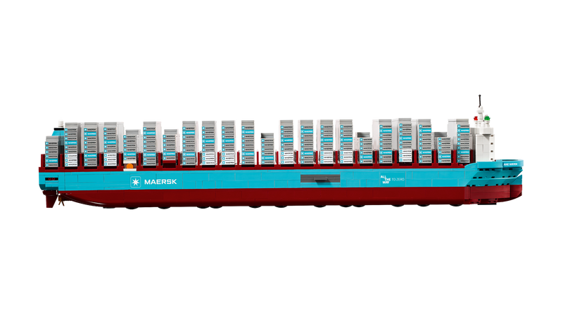 LEGO Maersk Dual-Fuel Container Vessel model 40955, imported from the UK