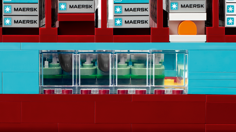 LEGO Maersk Dual-Fuel Container Vessel model 40955, imported from the UK