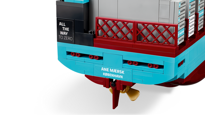 LEGO Maersk Dual-Fuel Container Vessel model 40955, imported from the UK