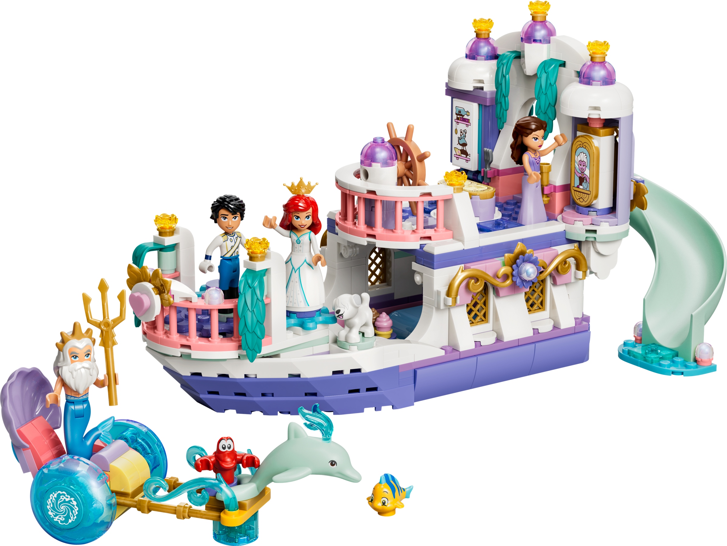 LEGO Disney Ariel Royal Wedding Boat set 519 pieces - British product