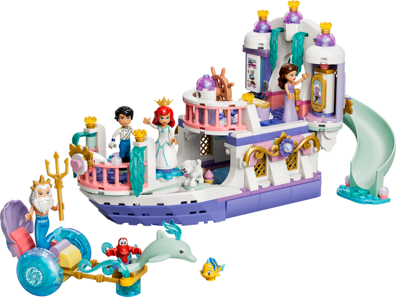 LEGO Disney Ariel Royal Wedding Boat set 519 pieces - British product