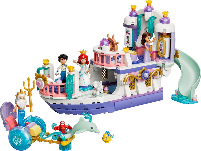 LEGO Disney Ariel Royal Wedding Boat set 519 pieces - British product