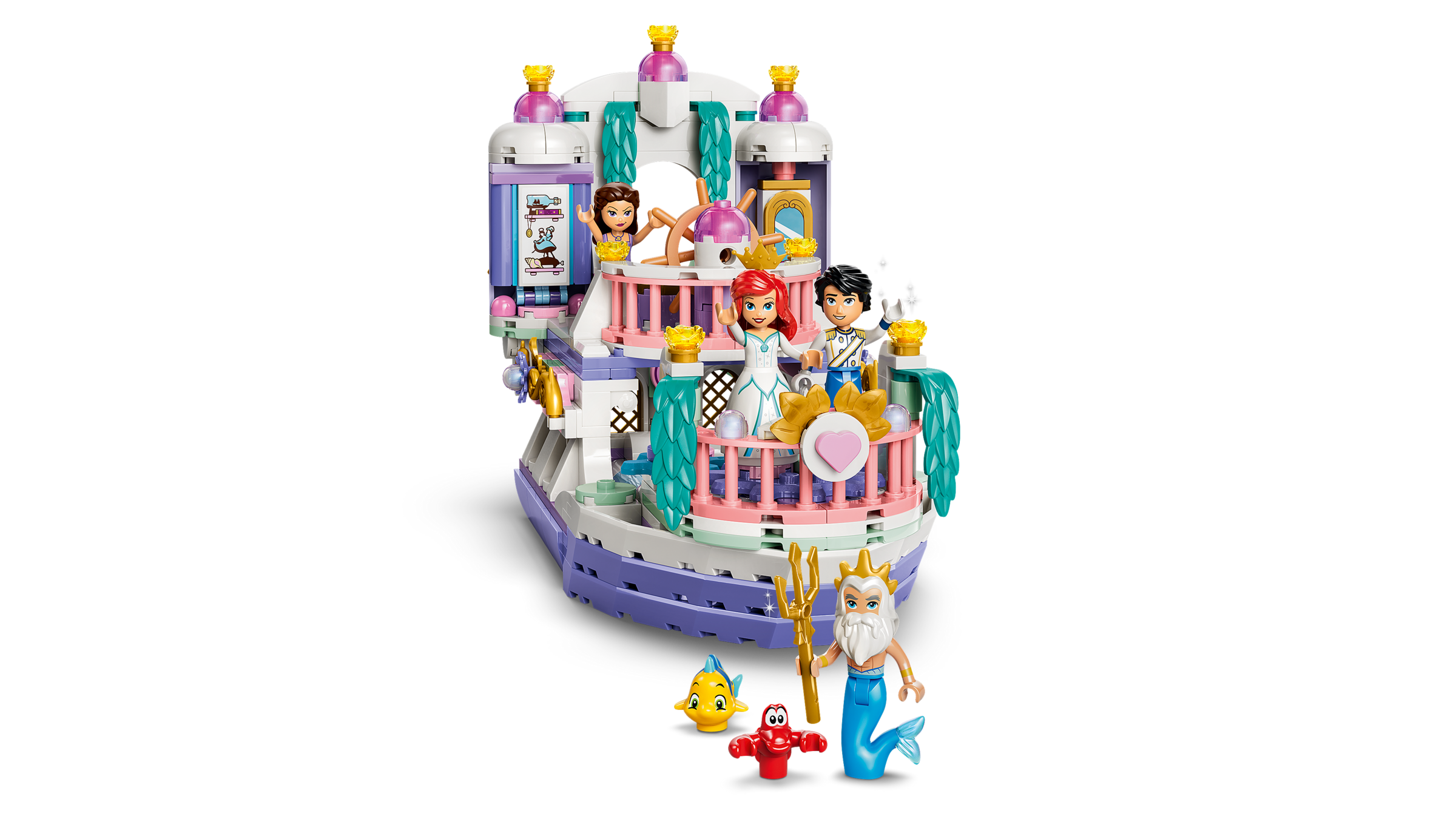 LEGO Disney Ariel Royal Wedding Boat set 519 pieces - British product