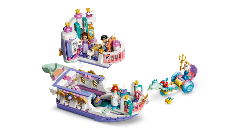 LEGO Disney Ariel Royal Wedding Boat set 519 pieces - British product