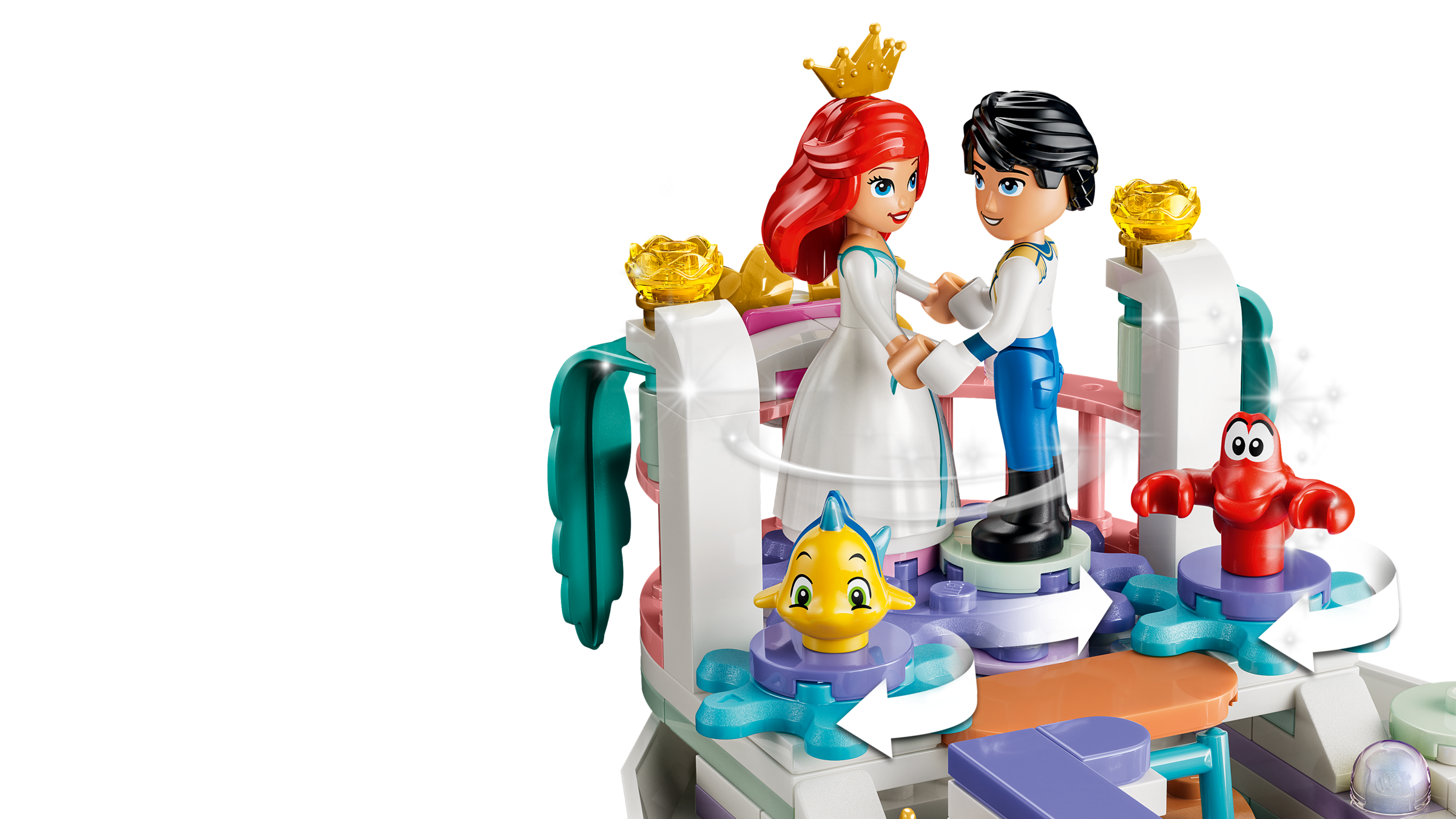 LEGO Disney Ariel Royal Wedding Boat set 519 pieces - British product