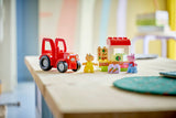 LEGO DUPLO Peppa Pig Tractor and Market building toy, UK version