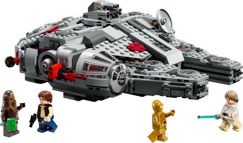 LEGO Star Wars Millennium Falcon building set 885 pieces (British brand)