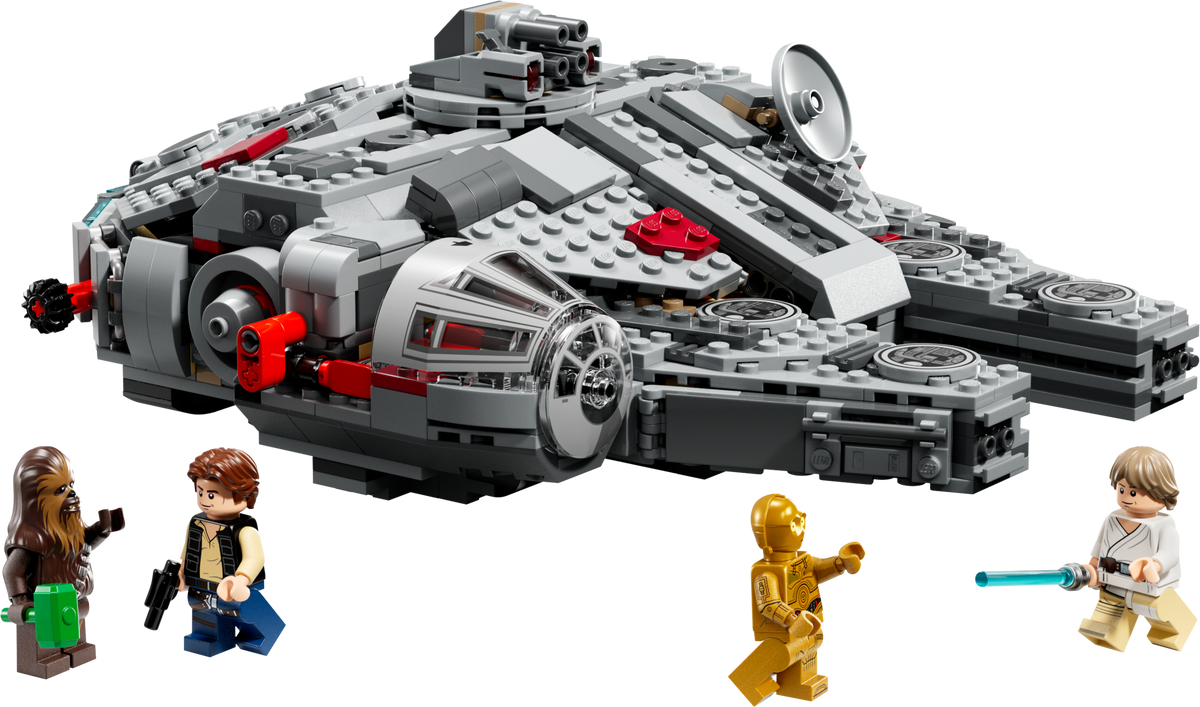 LEGO Star Wars Millennium Falcon building set 885 pieces (British brand)