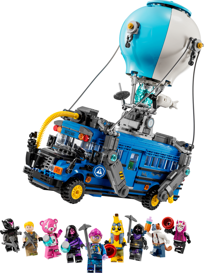 LEGO Fortnite Battle Bus set 954 pieces - British product