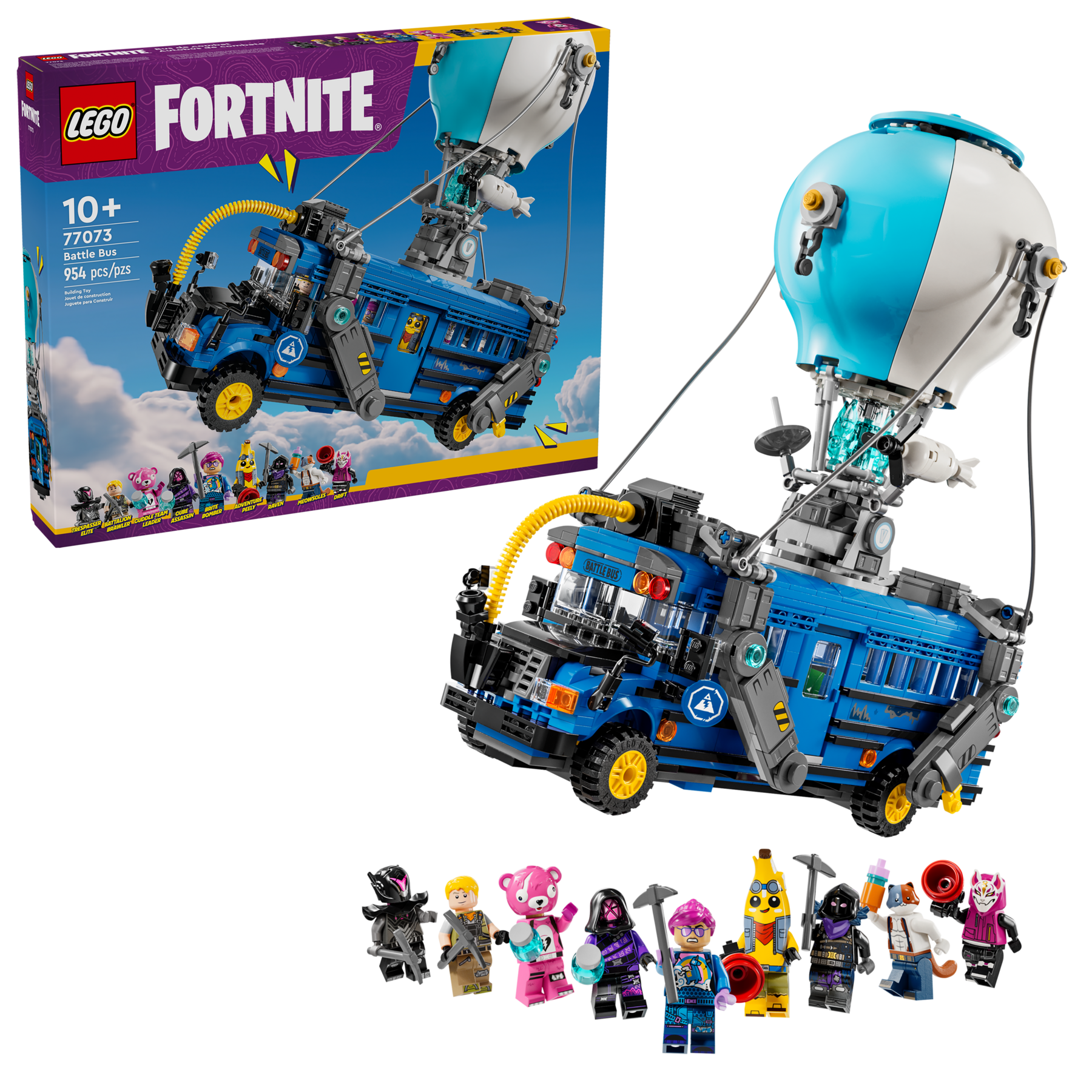 LEGO Fortnite Battle Bus set 954 pieces - British product