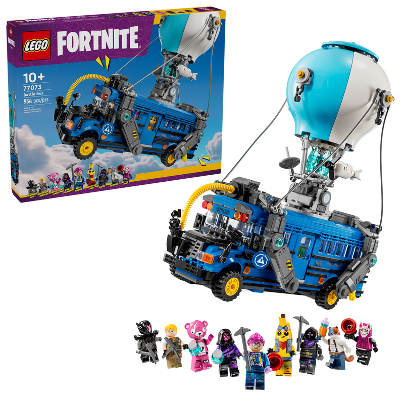 LEGO Fortnite Battle Bus set 954 pieces - British product
