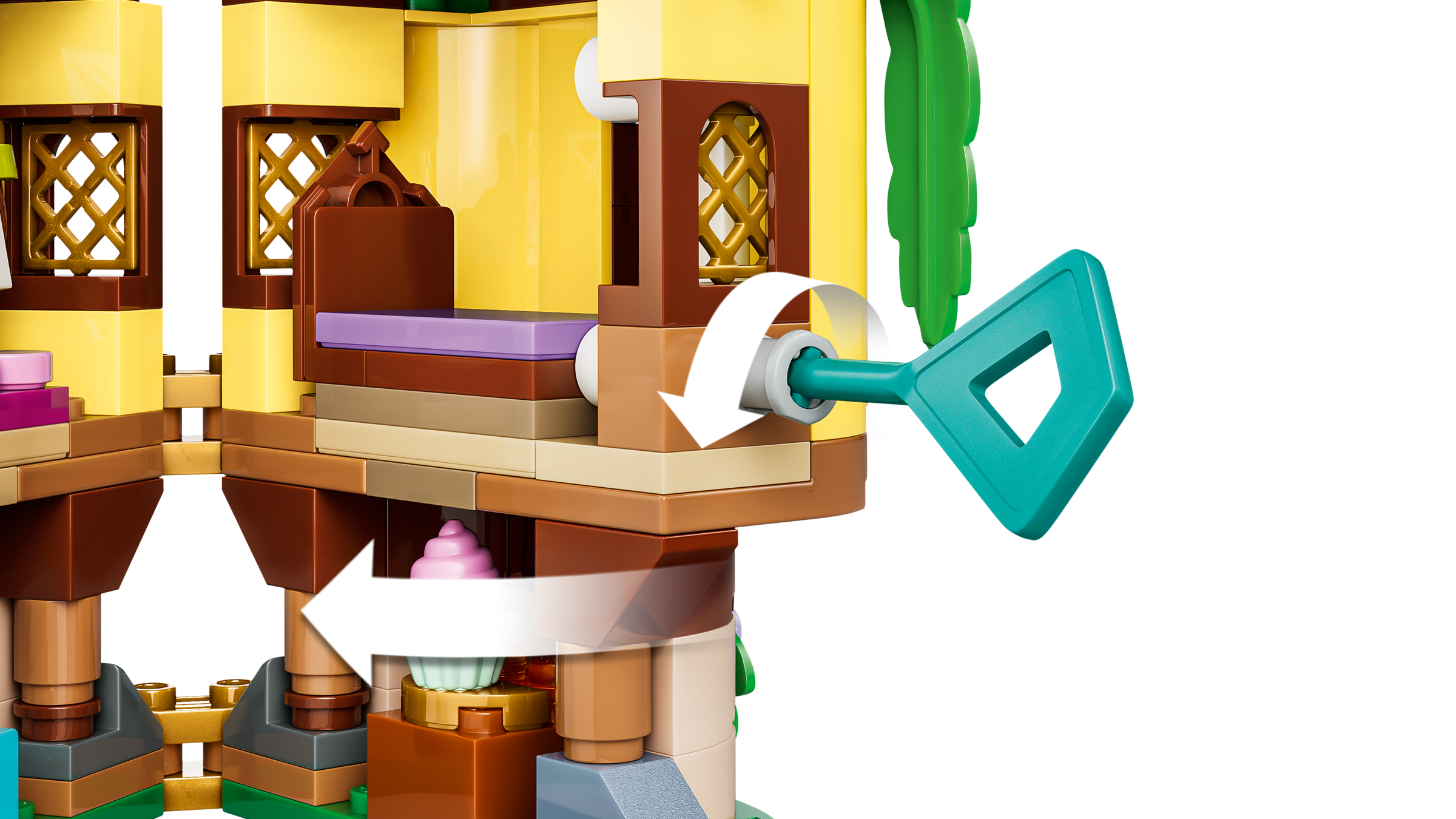 LEGO Rapunzel's Mini Tower building set 171 pieces (British brand)