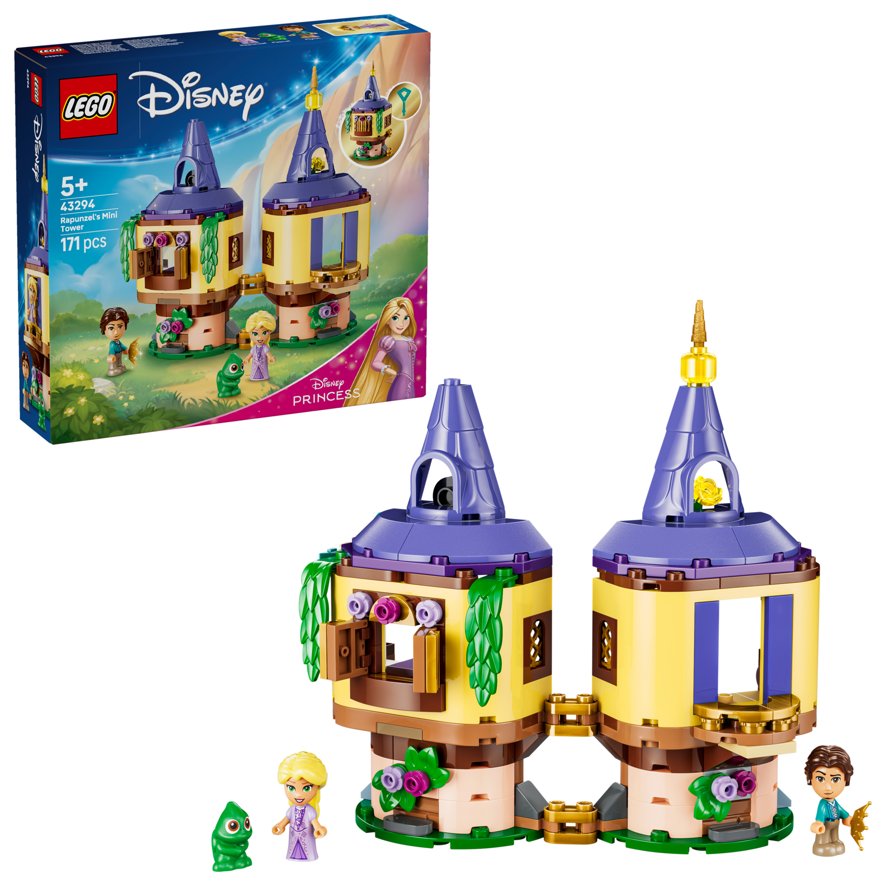LEGO Rapunzel's Mini Tower building set 171 pieces (British brand)