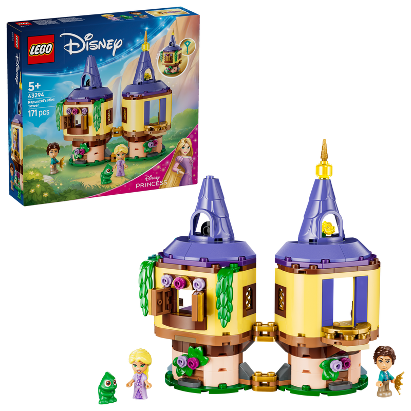 LEGO Rapunzel's Mini Tower building set 171 pieces (British brand)