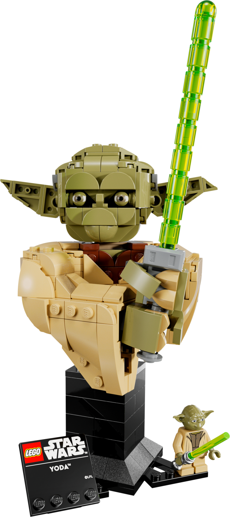 LEGO Yoda Bust building set 21 cm (British brand)