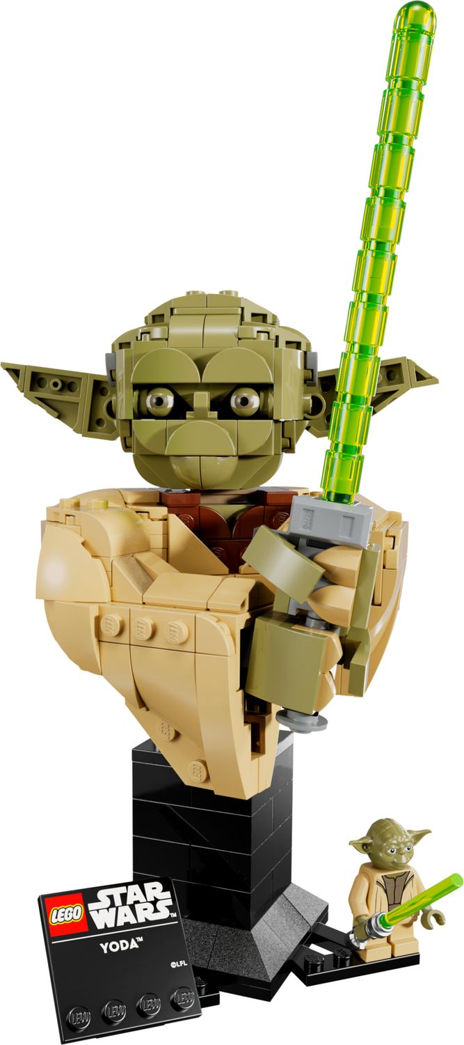 LEGO Yoda Bust building set 21 cm (British brand)