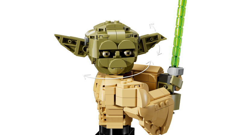 LEGO Yoda Bust building set 21 cm (British brand)