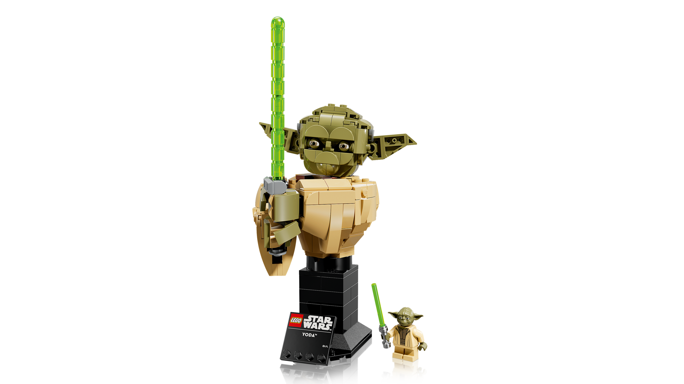 LEGO Yoda Bust building set 21 cm (British brand)