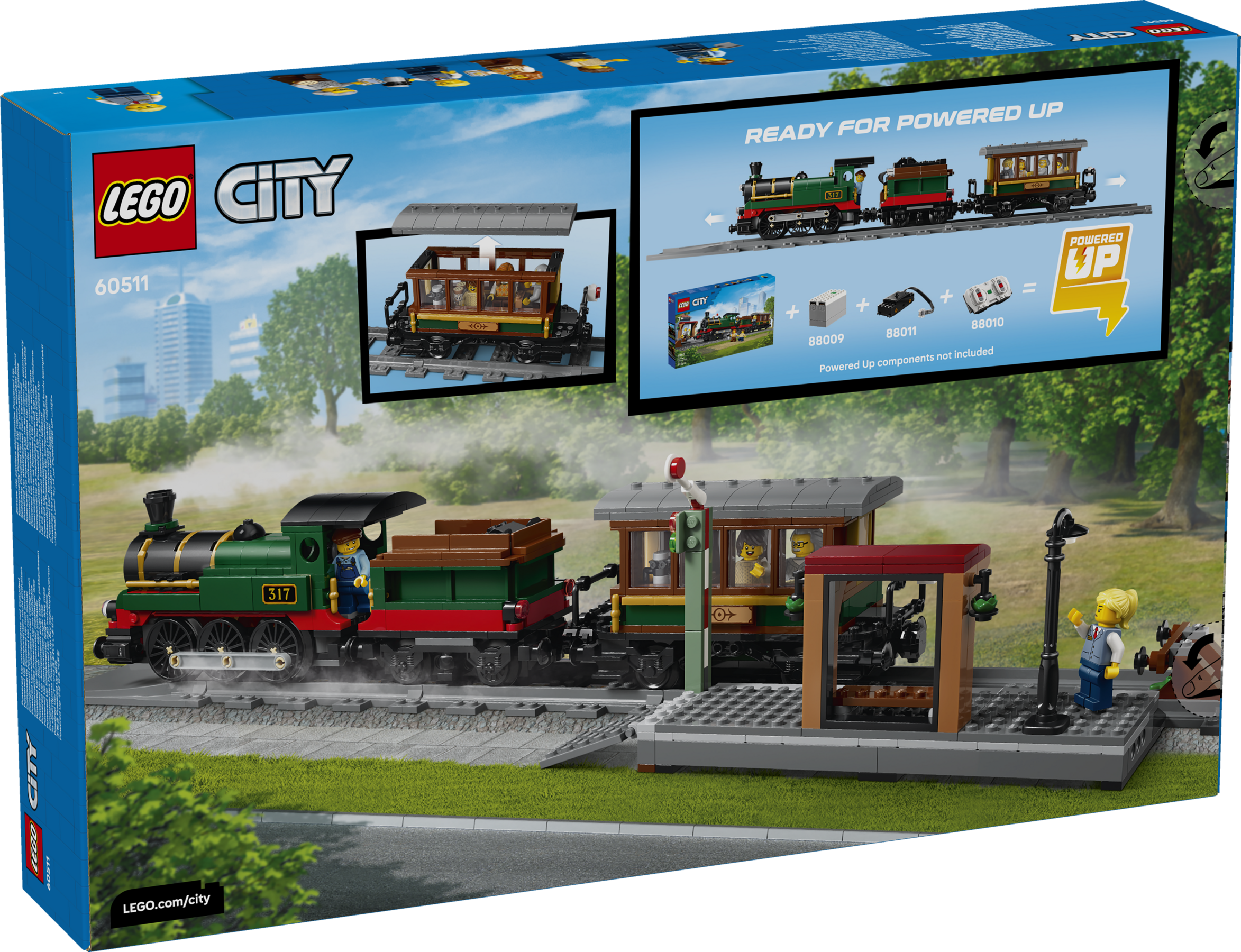 LEGO Vintage Steam Train building set 575 pieces (British brand)